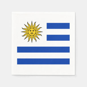 Flag: Uruguay Napkin