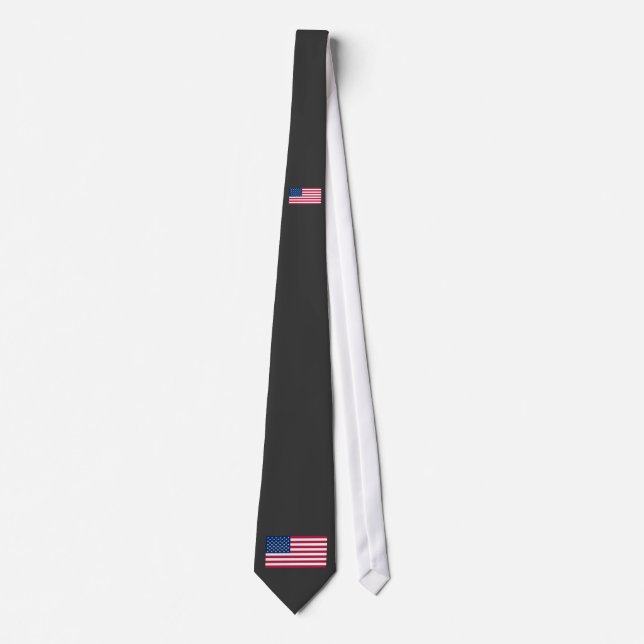FLAG_USA, 4 July Independence Day Tie (Front)