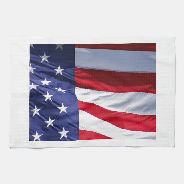 Flag USA Kitchen Towel (Horizontal)