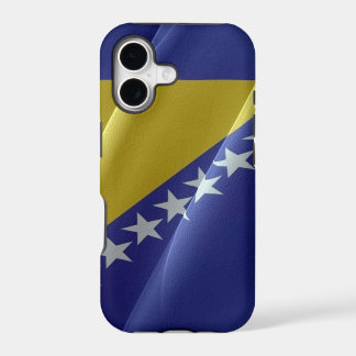 Flag waving of Bosnia and Herzegovina -