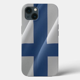 Flag waving of Finland - iPhone 13 Case