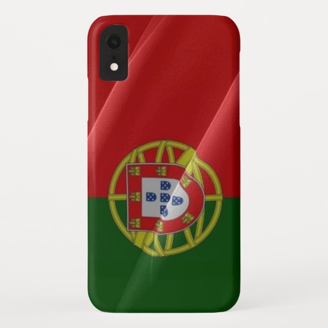 Flag waving of Portugal - Case-Mate iPhone Case (Back)