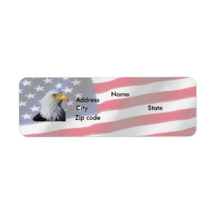 Flag with Eagle