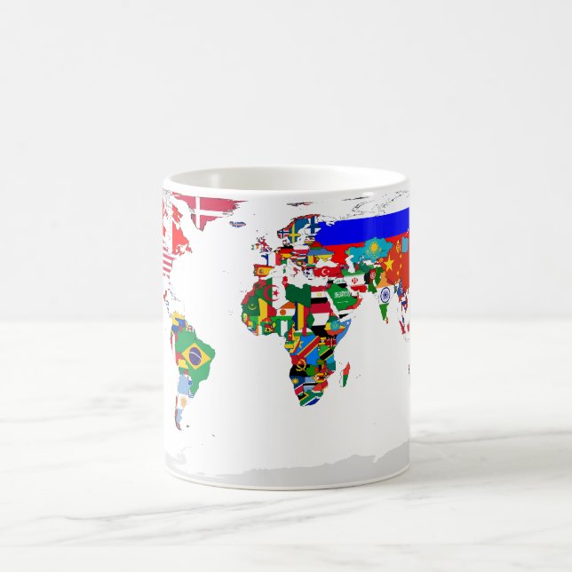 flagged world mug (Center)