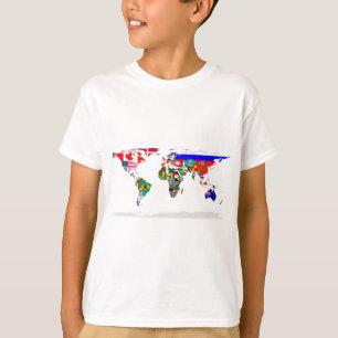Flagged world T-Shirt