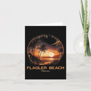 Flagler Beach Florida Card