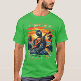 Flagler Beach Florida Vacation Turtle T-Shirt