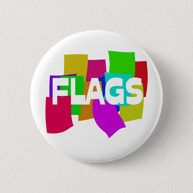 Flags 2 Inch Round Button (Front)