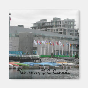 Flags and Canoes Magnet