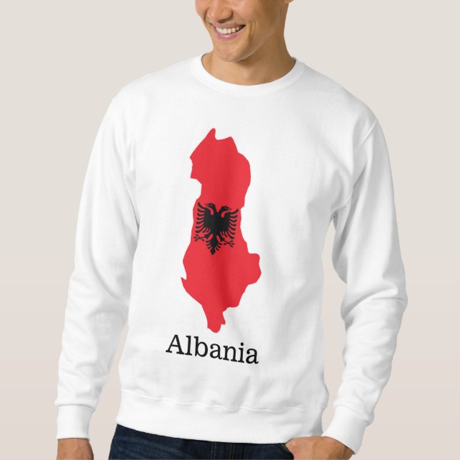 Flags and countries Albania Sweatshirt (Front)