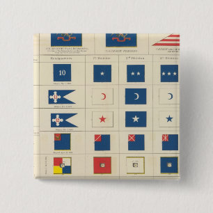 Flags, badges, etc 2 inch square button
