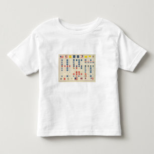 Flags, badges, etc toddler t-shirt