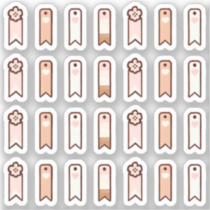 Flags for soft kawaii planner 