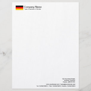 Flags - Germany Letterhead