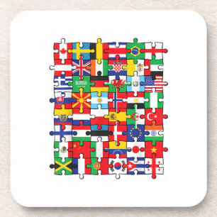 Flags of Countries of the World international flag Coaster