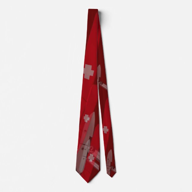 Flags Of Inspiration (Swiss Army Knife) Tie (Front)