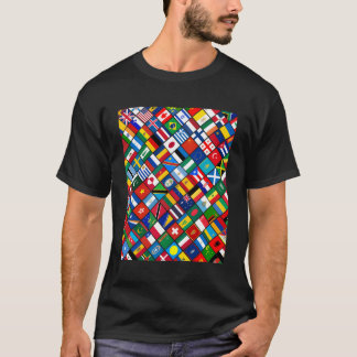 Flags Of The Countries Of The World Informative Gi T-Shirt
