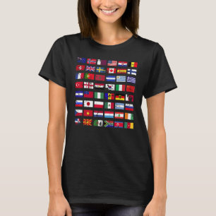 Flags of the Countries of the World International T-Shirt