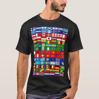 Flags of the Countries of the World International  T-Shirt