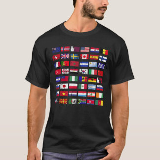 Flags of the Countries of the World International T-Shirt
