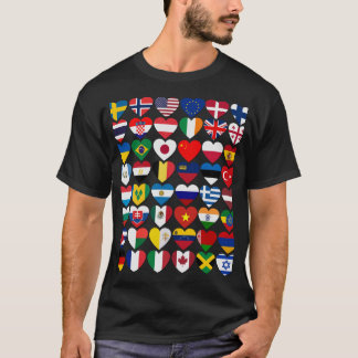Flags Of The Countries Of The World,International T-Shirt