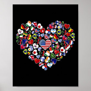 Flags Of The Countries Of The World  Poster