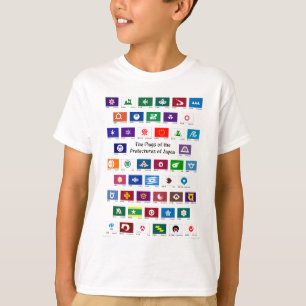 Flags of the Prefectures of Japan T-Shirt