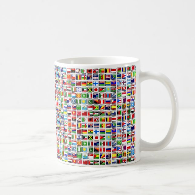 Flags of the World Coffee Mug (Right)