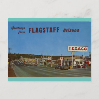 FLAGSTAFF ARIZONA ON U.S. HWY. 66 POSTCARD