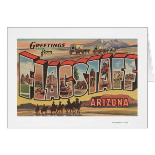 Flagstaff, Arizona - Scènes de grandes lettres