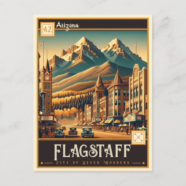 Flagstaff, Arizona | Vintage Postcard (Front)