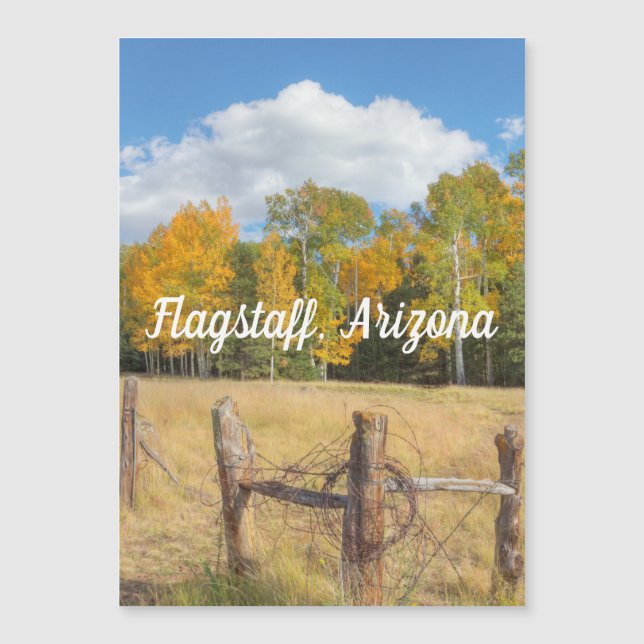 Flagstaff meadow magnet (Front)