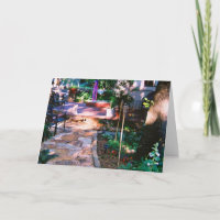 Flagstone Garden Path Card