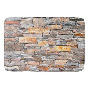 Flagstone   natural stone pattern   bricks   bath mat