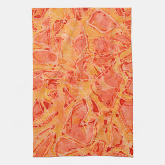 Flagstone Orange Kitchen Towel