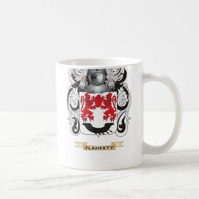 Flaherty Coat of Arms Coffee Mug (Right)