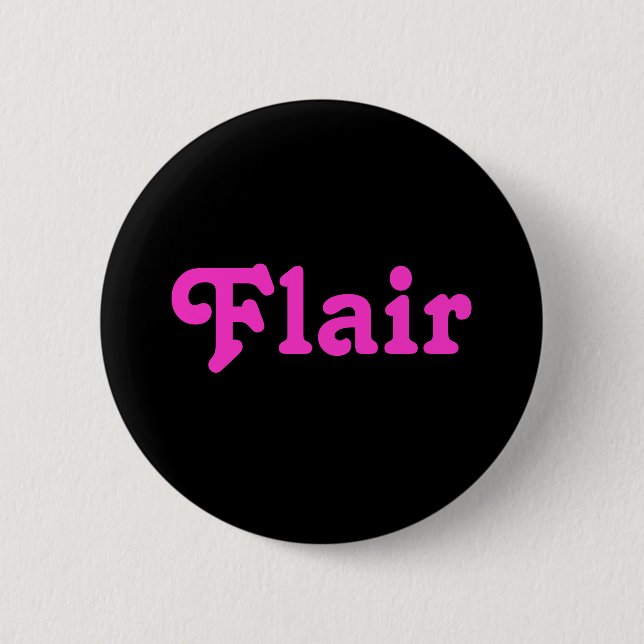 Flair 2 Inch Round Button (Front)