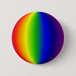 Flair - Spherical Rainbow 2 Inch Round Button