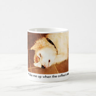 flake 001, Wake me up when the coffee's ready! Coffee Mug
