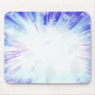 Flake Burst Mouse Pad