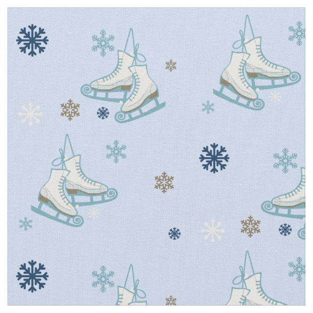 flakes and skates fabric (Close Up)