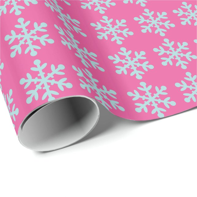 Flakes - Gift Wrapping Paper Roll COLOR CHANGE (Roll Corner)