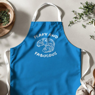 Flaky and Fabulous, French Croissant Chef Apron