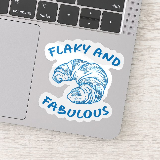 Flaky and Fabulous French Parisian Croissant (Detail)