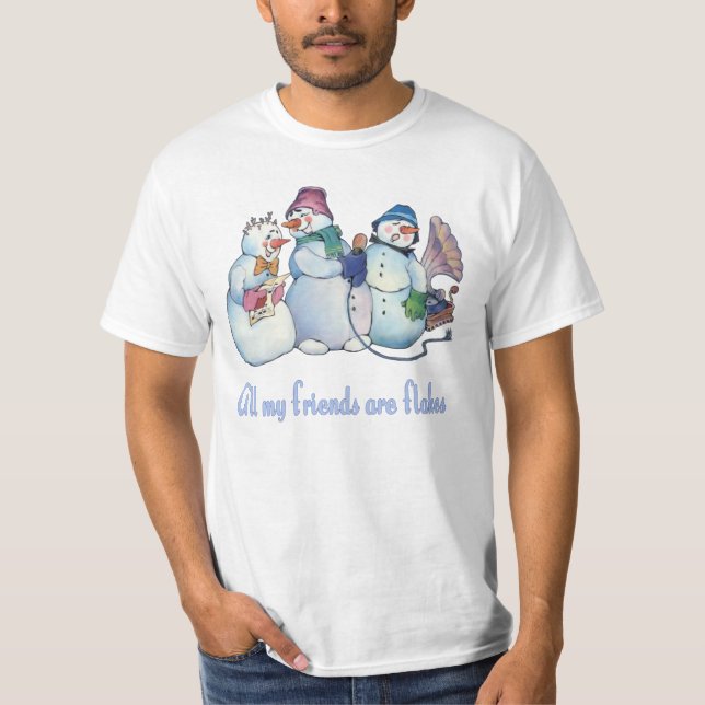 Flaky Friends T-Shirt (Front)