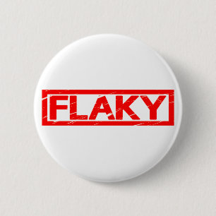 Flaky Stamp 2 Inch Round Button