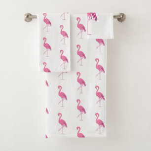 Flamant, fuchsia et blanc assez roses