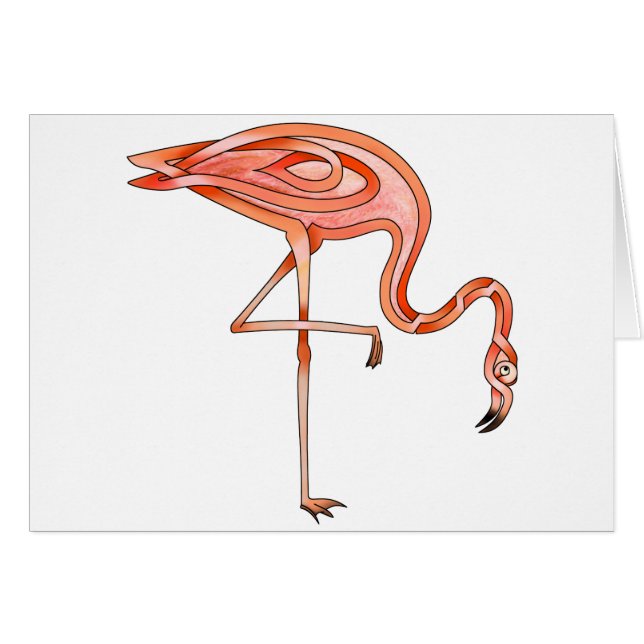 Flamant rose (Devant horizontal)