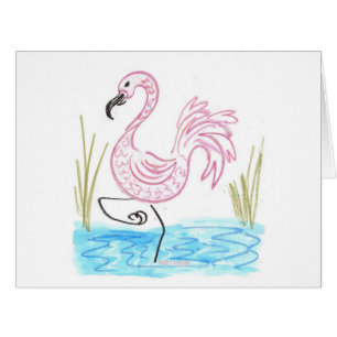 Flamant rose #13 par EelKat Wendy C Allen