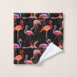 Flamant rose coloré